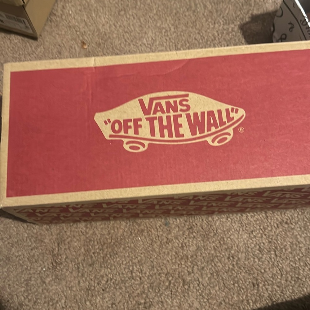 Pink checkered vans